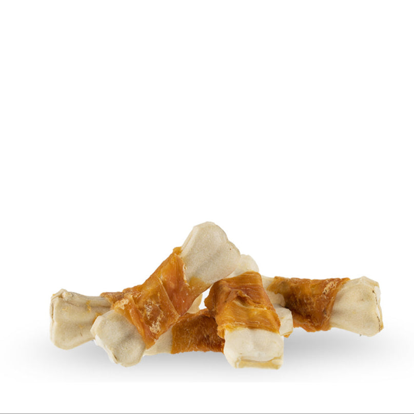 Wit geperst bot met kip 12.35cm