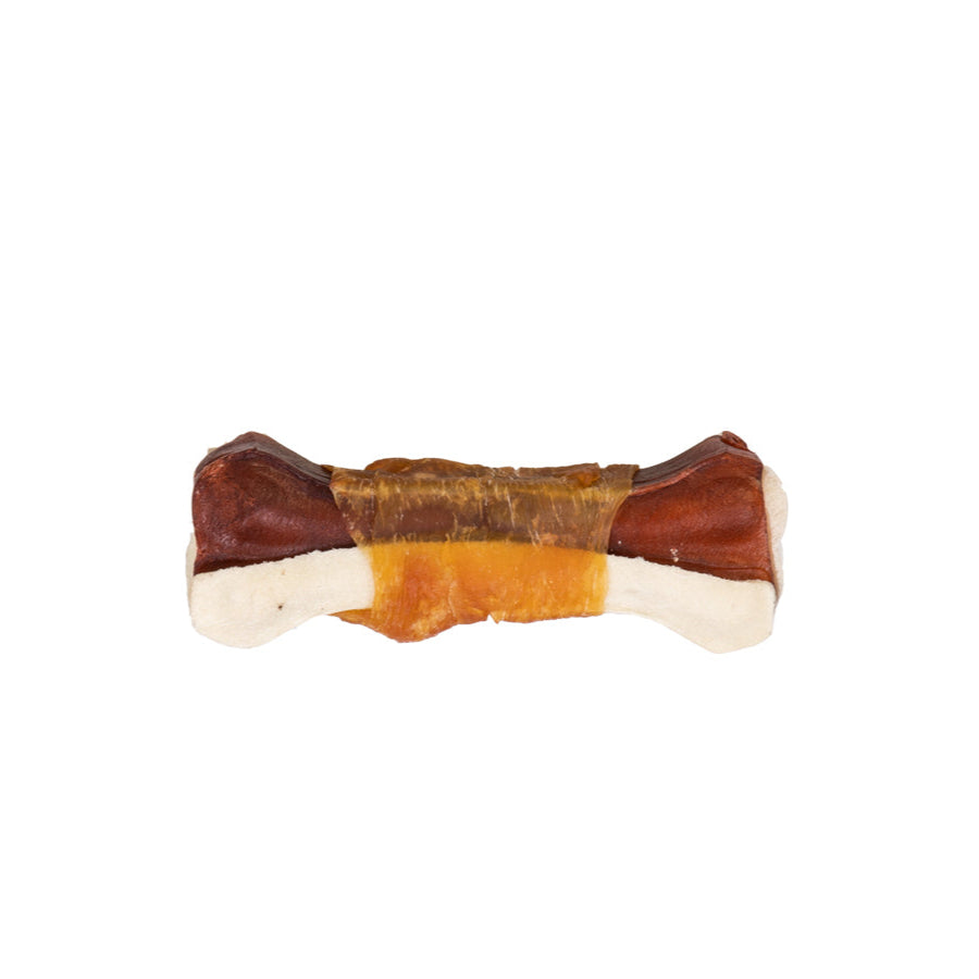 Meerkleurig geperst bot met kip 10cm