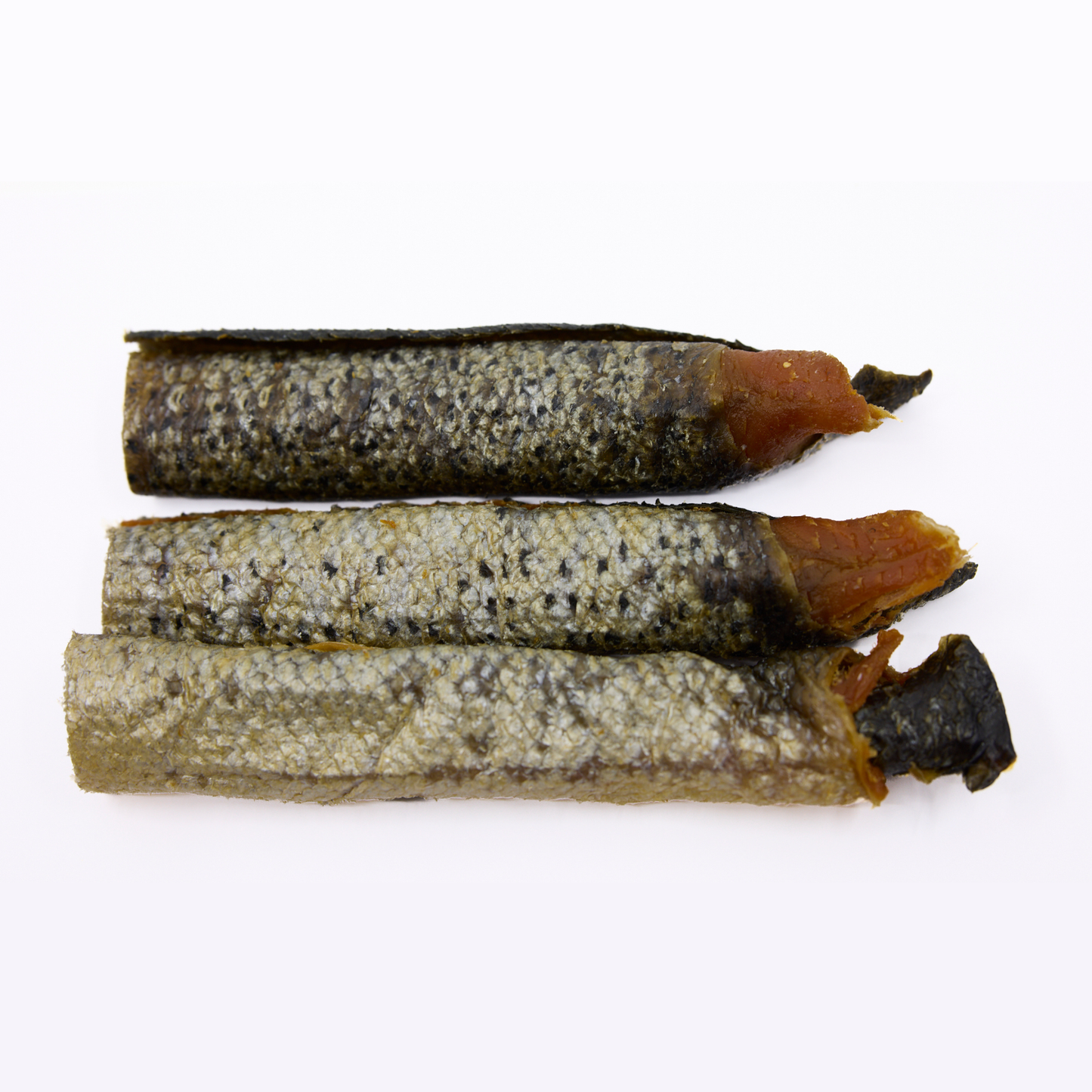 Kapitein Jacob - Gedroogde zalmhuiden met vlees - 750 gram