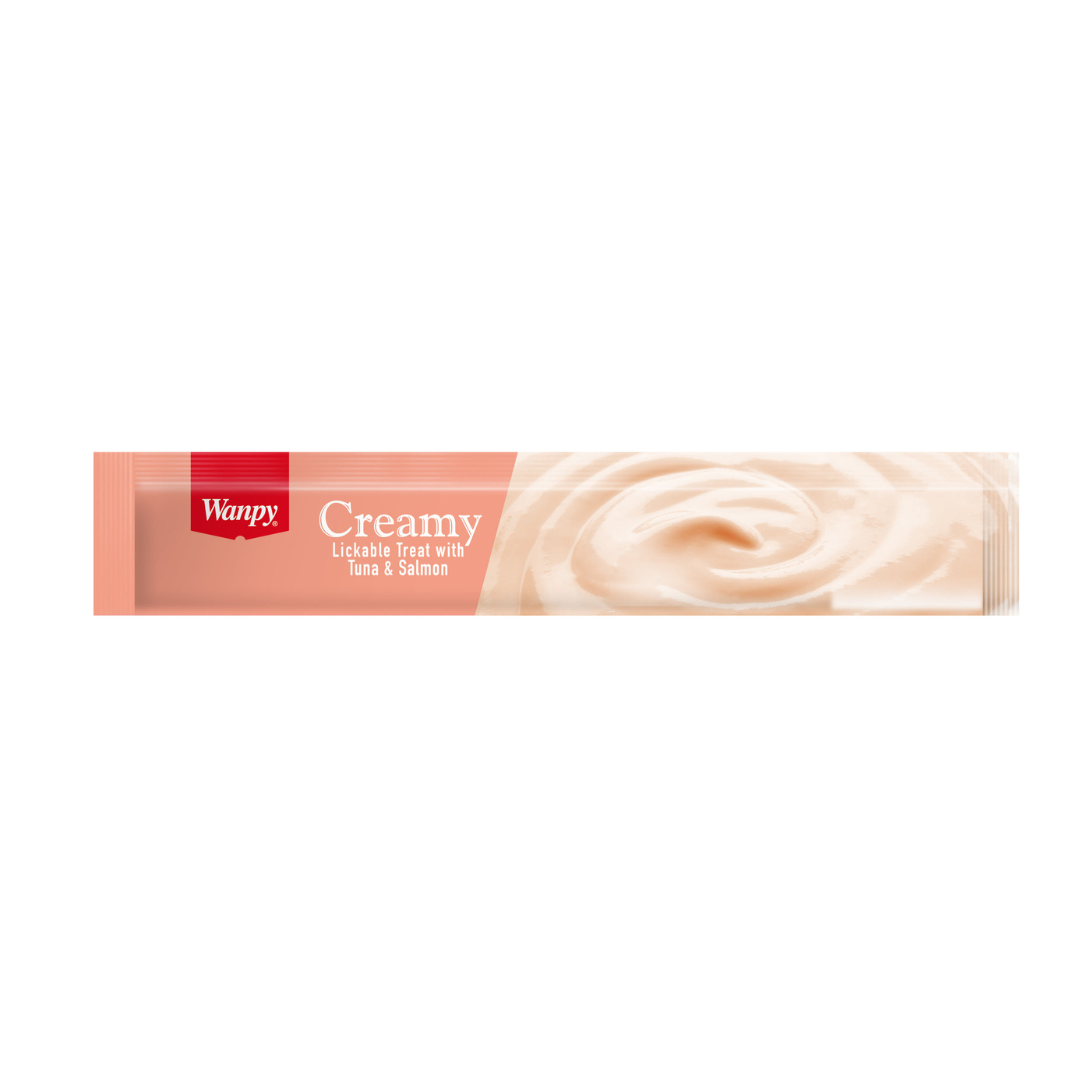 Wanpy - Creamy Lickable Treats Tuna & Shrimp - Cat