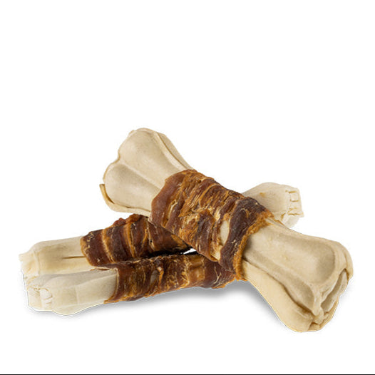 Wit geperst bot met eend 7.5cm