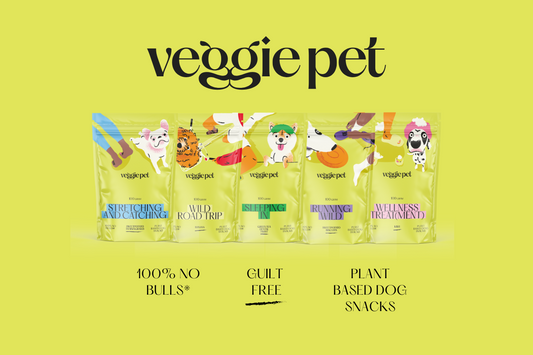 Veggiepet: gezonde vegetarische snacks voor honden