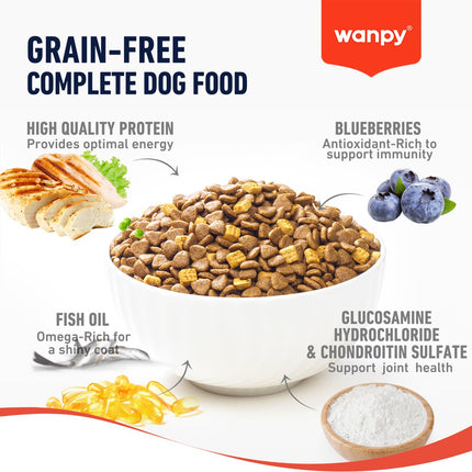 Wanpy - Hondenvoer Kip - 1.5 kg (Adult)