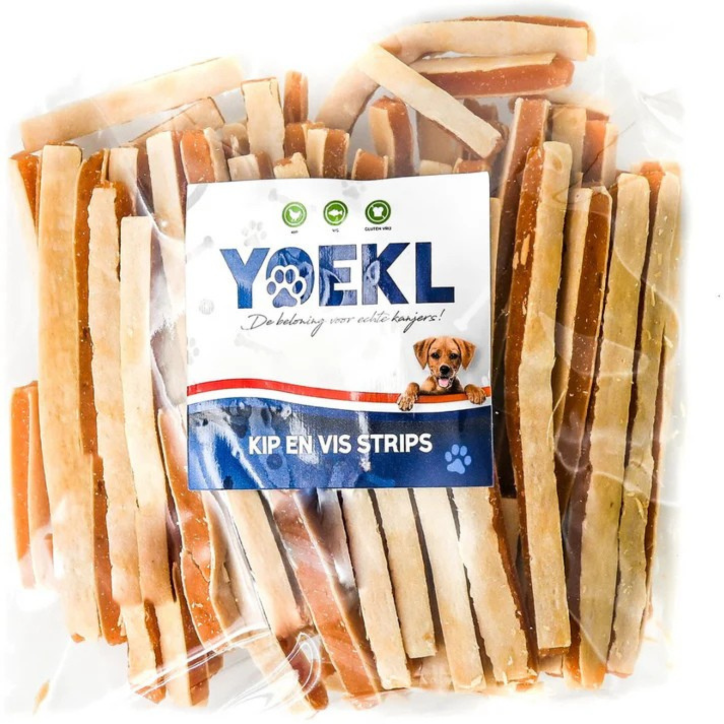 YOEKL Kip En Vis Strips 900gram