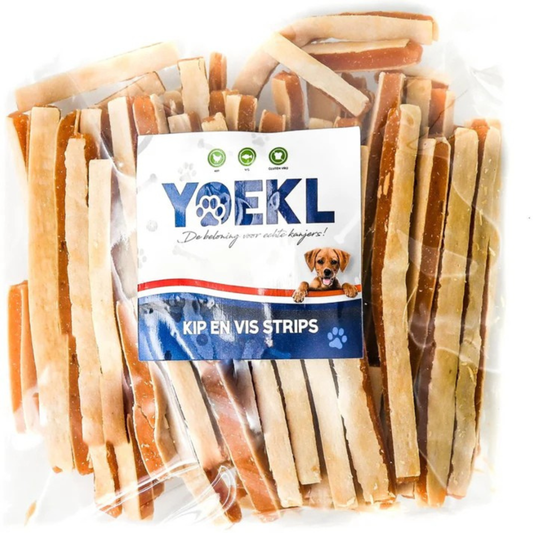 YOEKL Kip En Vis Strips 900gram