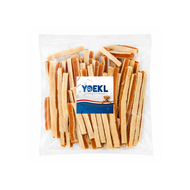 YOEKL - Kip en Vis Strips 400 Gram