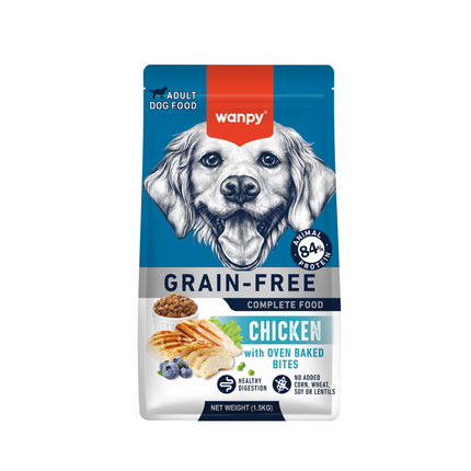 Wanpy - Hondenvoer Kip - 1.5 kg (Adult)