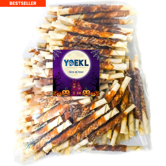YOEKL Kauwstaafjes Met Eend 100 Stuks