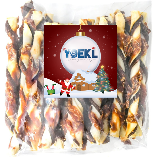 YOEKL - Kauwstaafjes Met Kip en Rund  30 Stuks