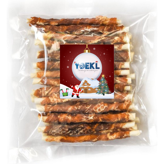 YOEKL - Kauwstaafjes Met Eend 30 Stuks