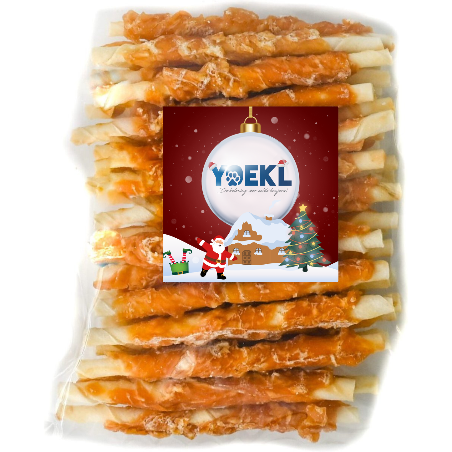 YOEKL - Kauwstaafjes Met Kip 30 Stuks
