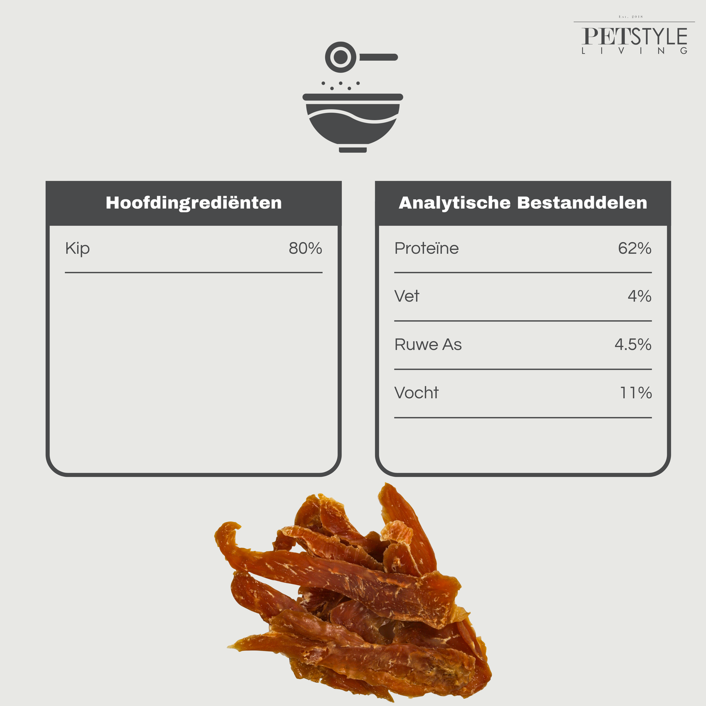 Petstyle Living - Kipfilets - 1KG