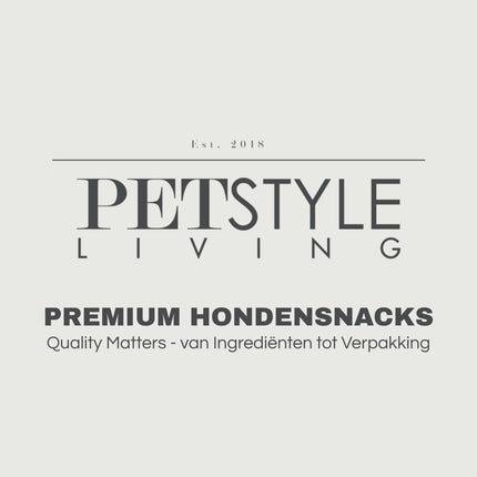 Petstyle Living - Kauwstaven Geperst 20cm - 20 Stuks