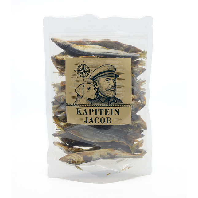 Kapitein Jacob – Gedroogde haring – 300 gram
