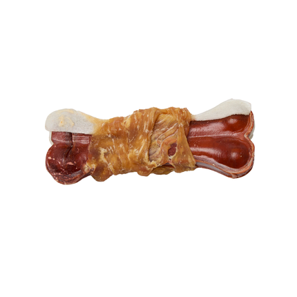 Petstyle Living - Geperste Botten met Kip & Rund Meerkleurig 7.5cm - 20 Stuks