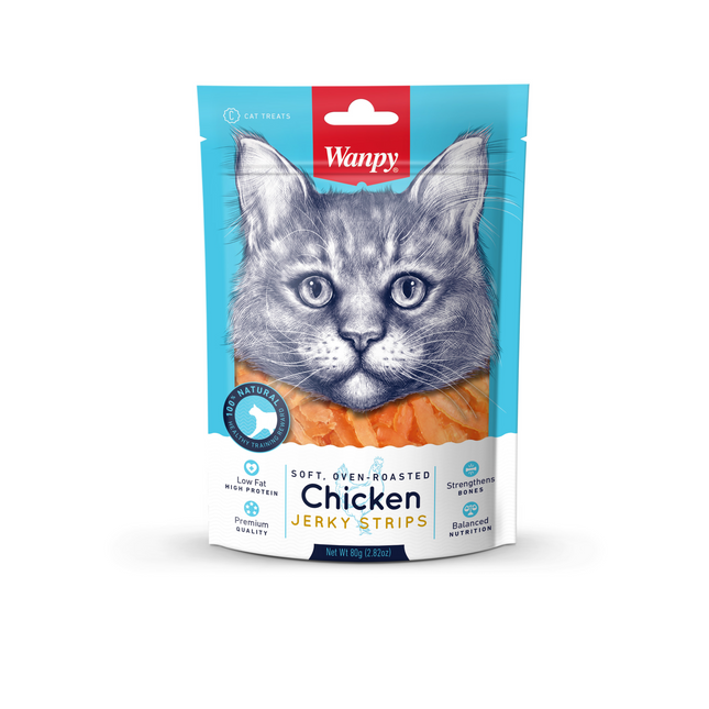 Wanpy - Soft Chicken Jerky Strips