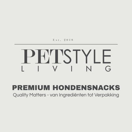 Petstyle Living - Gedraaide Sticks met Kip 12.5cm - 100 Stuks