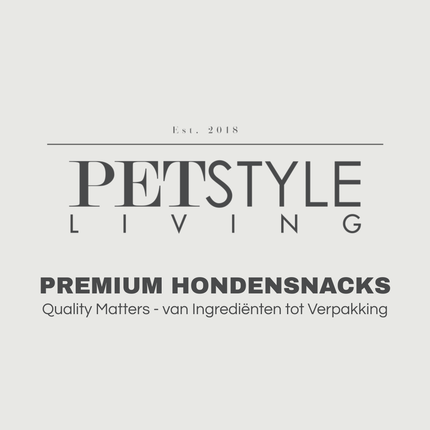 Petstyle Living - Geknoopte Botten met Kip 21cm - 6 Stuks