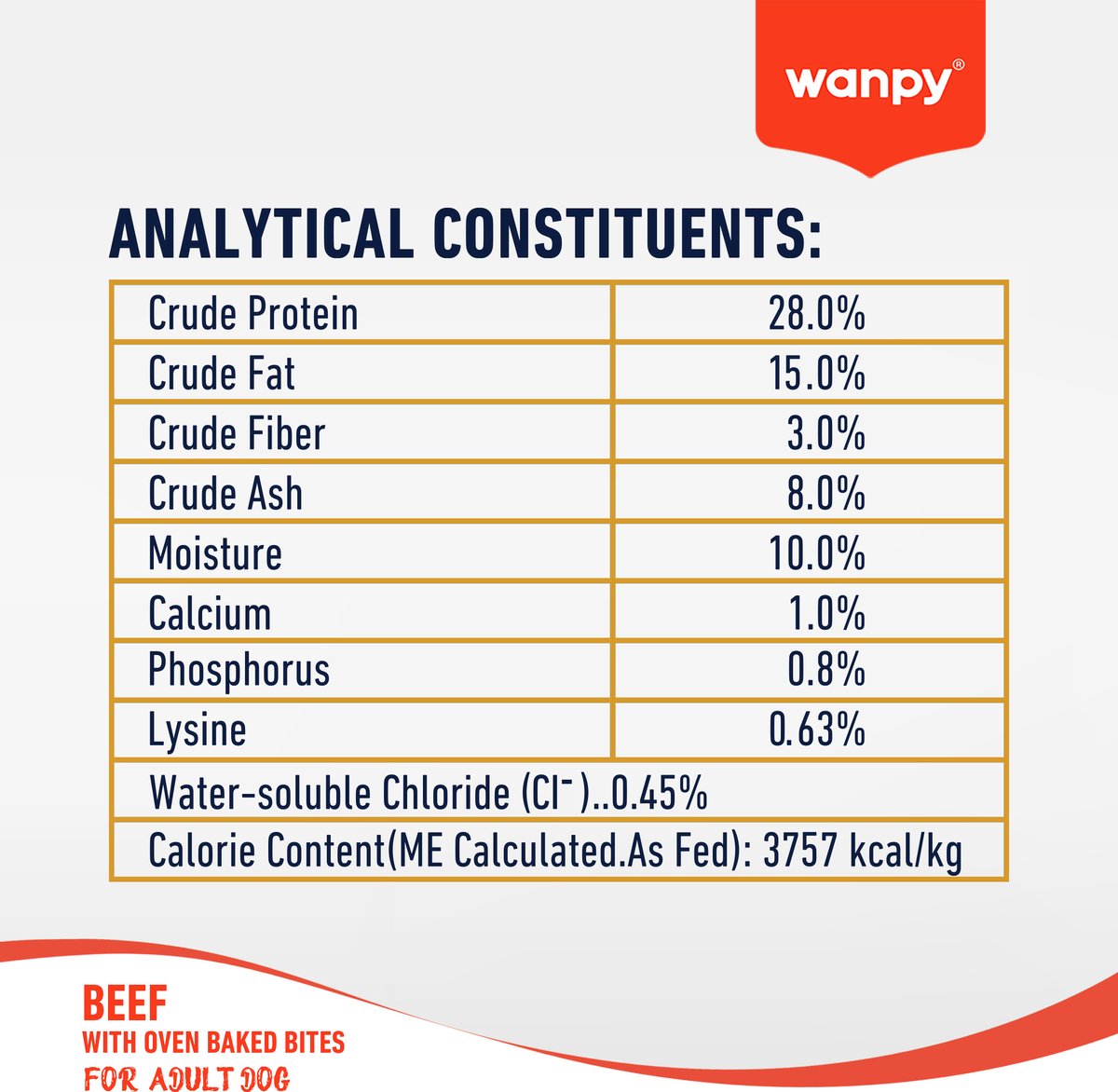 Wanpy - Hondenvoer Rund 12 kg (Adult)