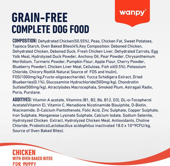 Wanpy - Hondenvoer Kip - 1.5 kg (Puppy)