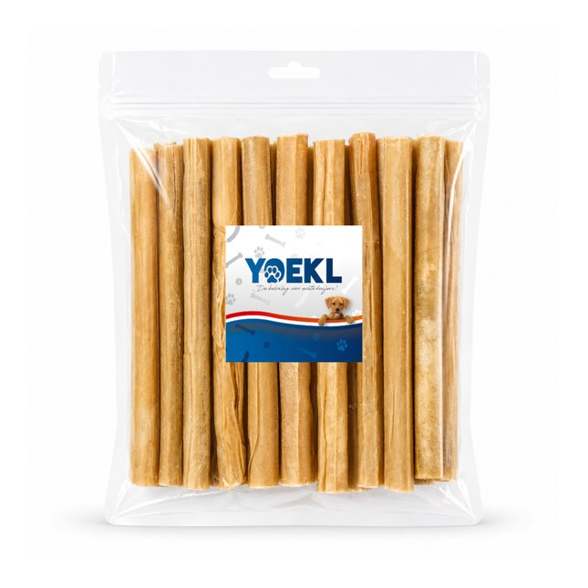 YOEKL - Geperste Kauwstaven 20cm - 20 Stuks