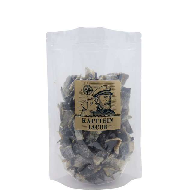 Kapitein Jacob - Zalmhuid Bites - 300 gram