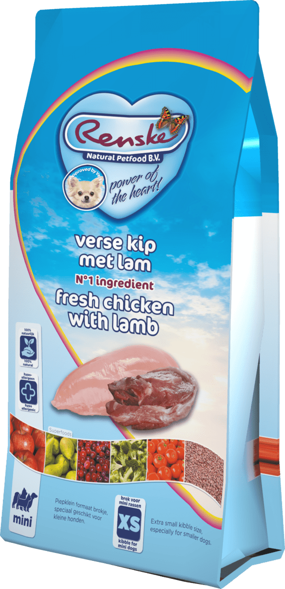 Renske Super Premium Mini Chicken Lamb kg