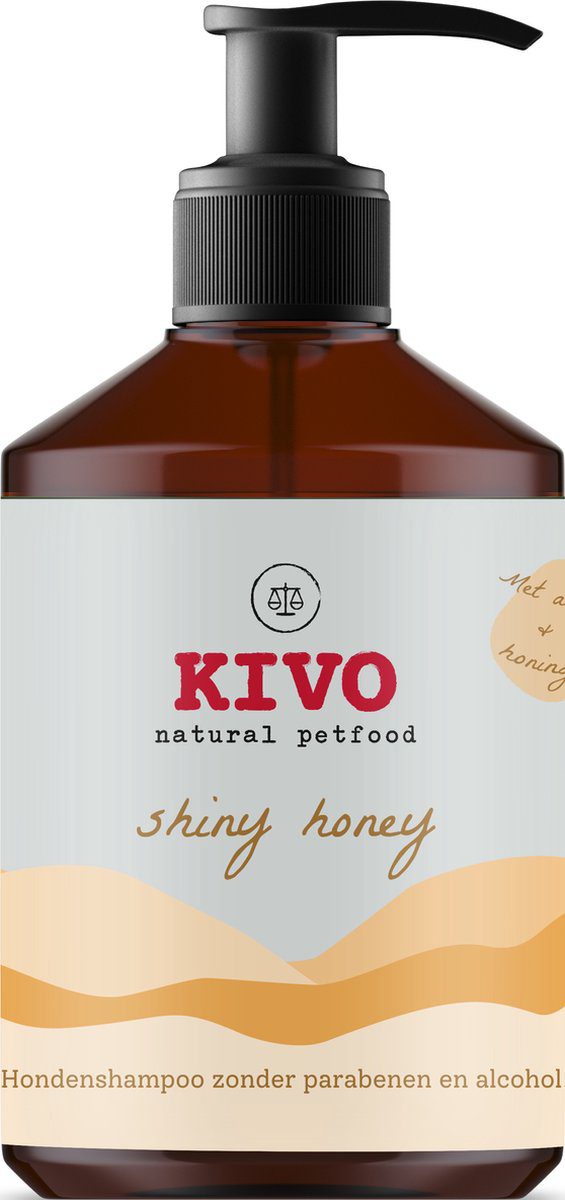 Kivo Dogshampoo Shiny Honey 500ml