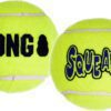 Kong Squeakair Met Piep X-Small Tennisbal 3 Stuks ø4cm2
