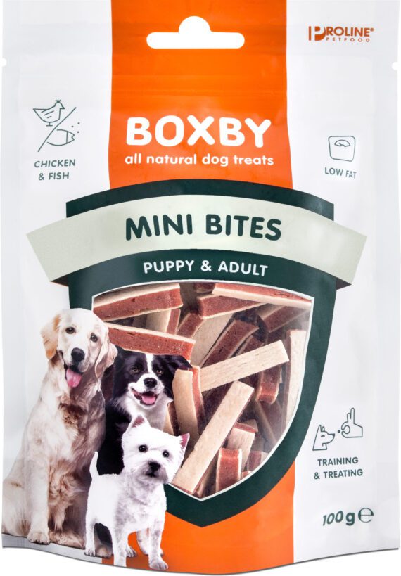 Proline Boxby Puppy Snacks Mini Bites 100 Gram